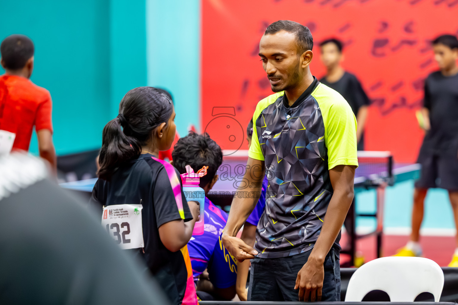 Day 2 of BML 63rd National Table Tennis Tournament 2025 was held on Tuesday, 26th August 2025 in Male' TT Hall, Male', Maldives. Photos: Nausham Waheed / images.mv
