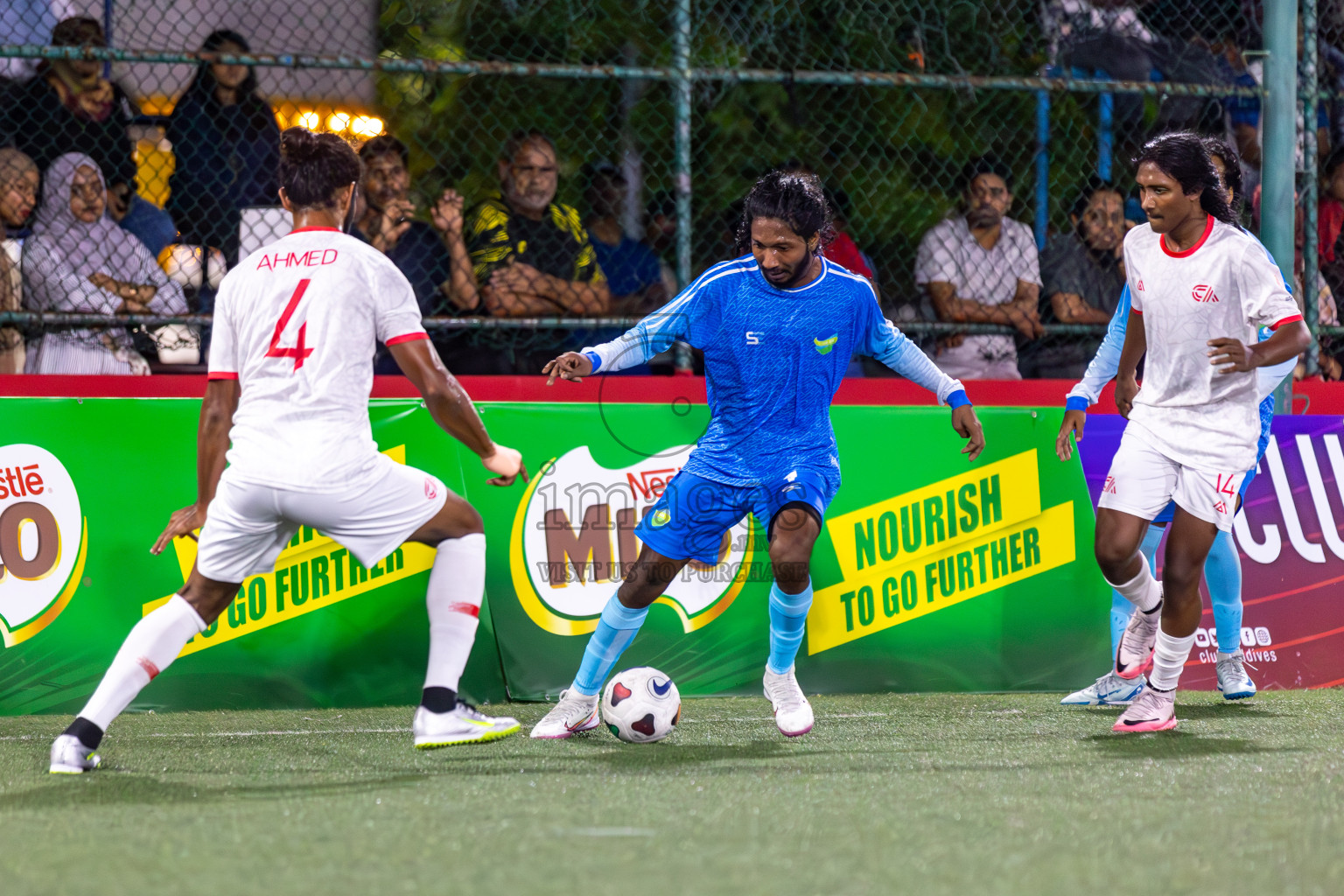 Club Fen vs Club Aasandha in Club Maldives Cup 2024 held in Rehendi Futsal Ground, Hulhumale', Maldives on Friday, 27th September 2024. 
Photos: Hassan Simah / images.mv