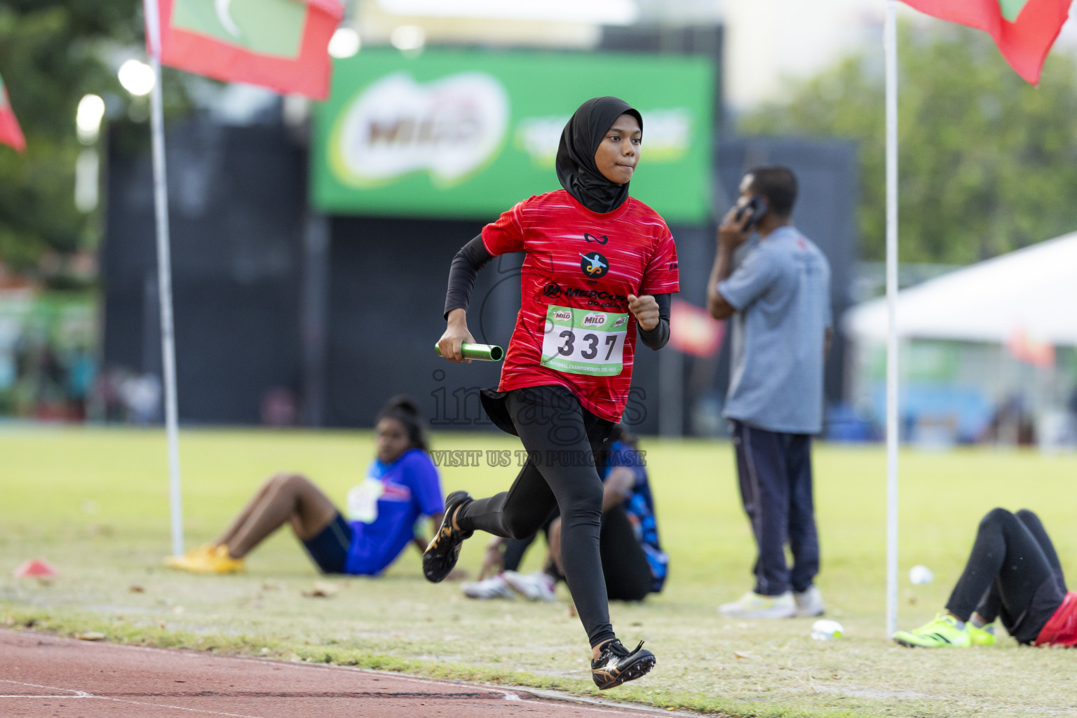 Day 1 of National Athletics Championship 2025 was held at Ekuveni Running Ground in Male', Maldives on Thursday, 14th August 2025. Photos: Hasni / images.mv