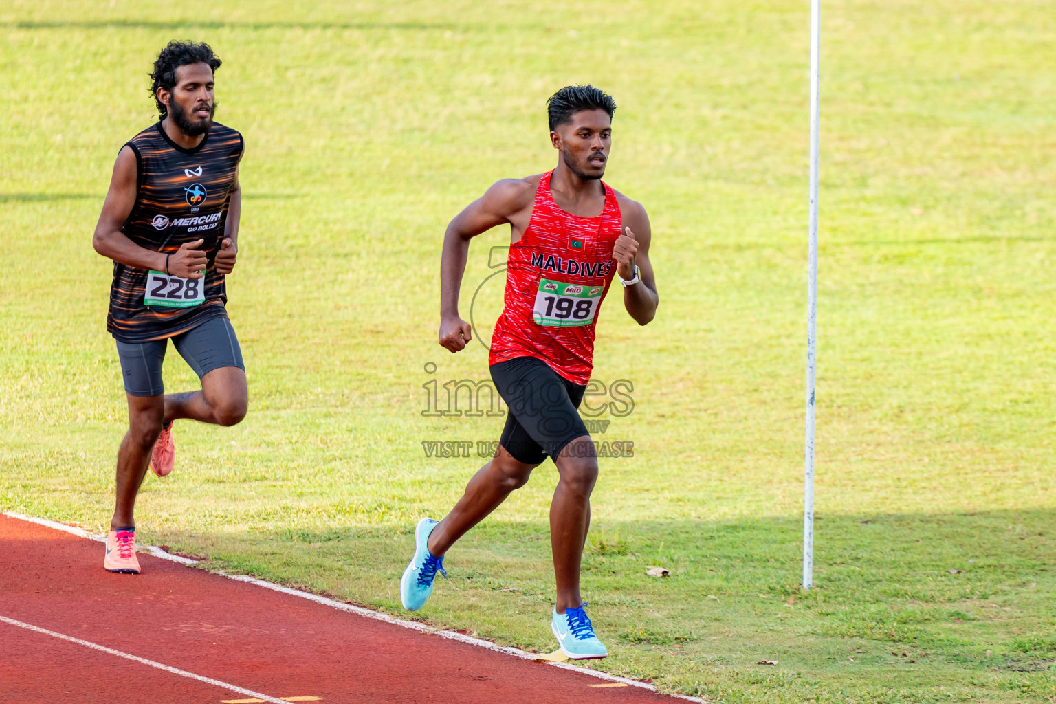 Day 3 of 12th Milo Association Championships was held in Ekuveni Track at Male', Maldives on Saturday, 26th April 2025. Photos: Nausham Waheed / images.mv