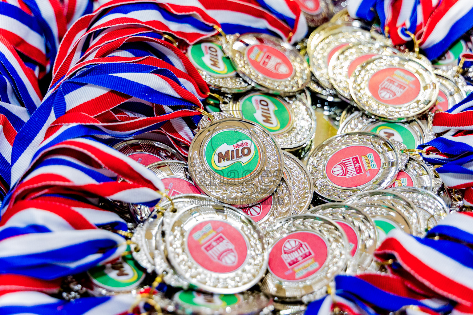 Day 3 of Milo 5 x 5 Junior Challenge 2025 - Basketball tournament held in Basketball Training Center, Male', Maldives on Saturday, 11th October 2025. Photos by: Nausham Waheed, Areef Adam / Images.mv