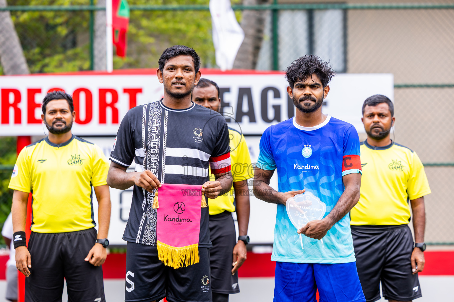 Iruveli vs Kandima in Day 5 of Resort League 2025 (Dhaalu Zone) was held on Monday, 19th May 2025 in Niyama Private island, Dhaalu Atoll, Maldives. Photos: Nausham Waheed / images.mv