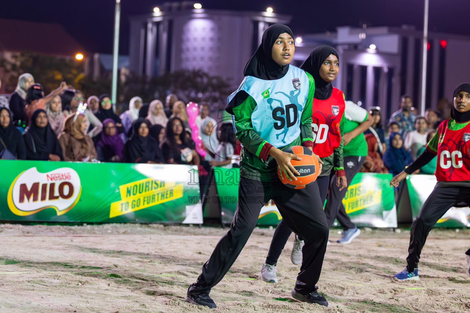 Finals of Milo Ramadan Half Court Netball Challenge on 24th March 2024, held in Central Park, Hulhumale, Male', Maldives
Photos: Ismail Thoriq / imagesmv