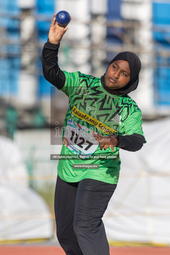 Day four of Inter School Athletics Championship 2023 was held at Hulhumale' Running Track at Hulhumale', Maldives on Wednesday, 17th May 2023. Photos: Nausham Waheed / images.mv