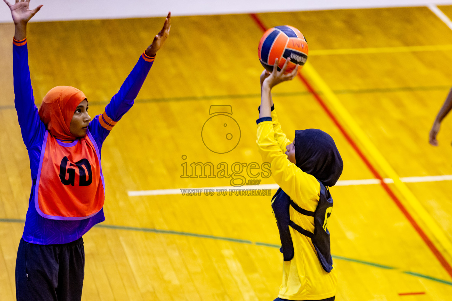 Day 7 of 25th Inter-School Netball Tournament was held in Social Center at Male', Maldives on Saturday, 17th August 2024. Photos: Nausham Waheed / images.mv