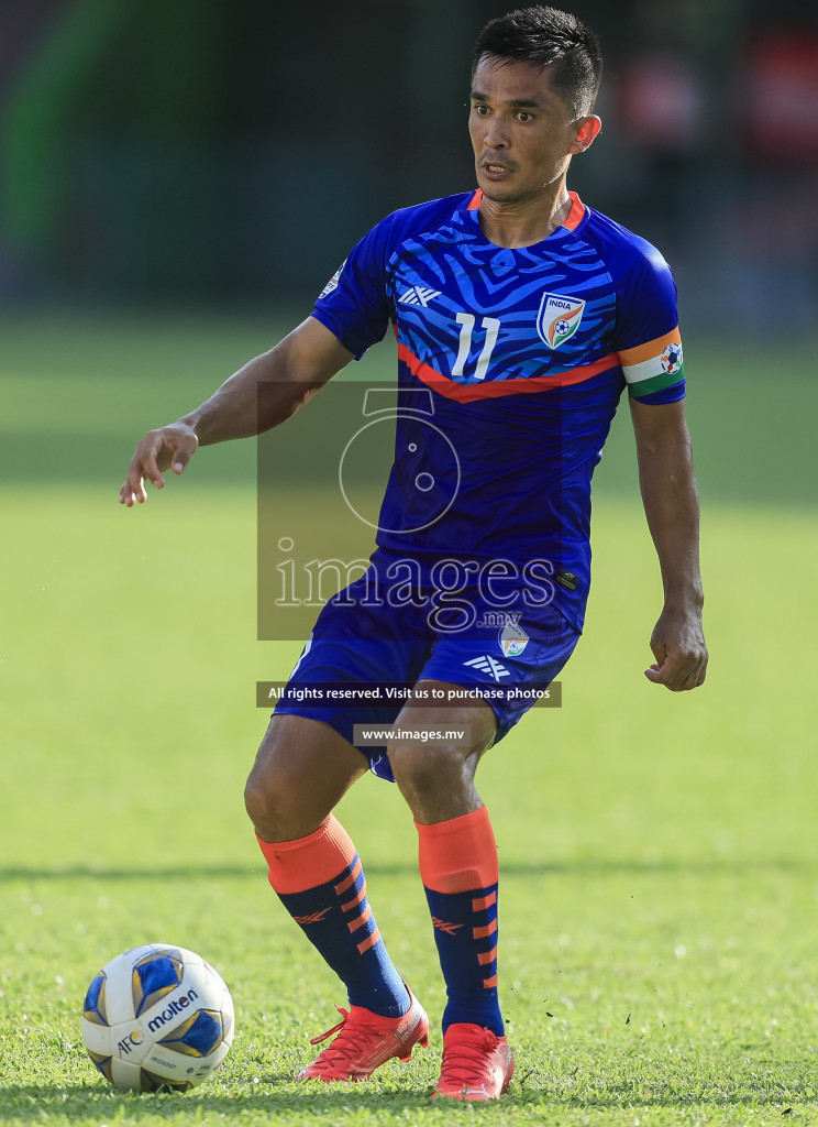 Bangladesh vs India in SAFF Championship 2021 held on 1st October 2021 in Galolhu National Stadium, Male', Maldives