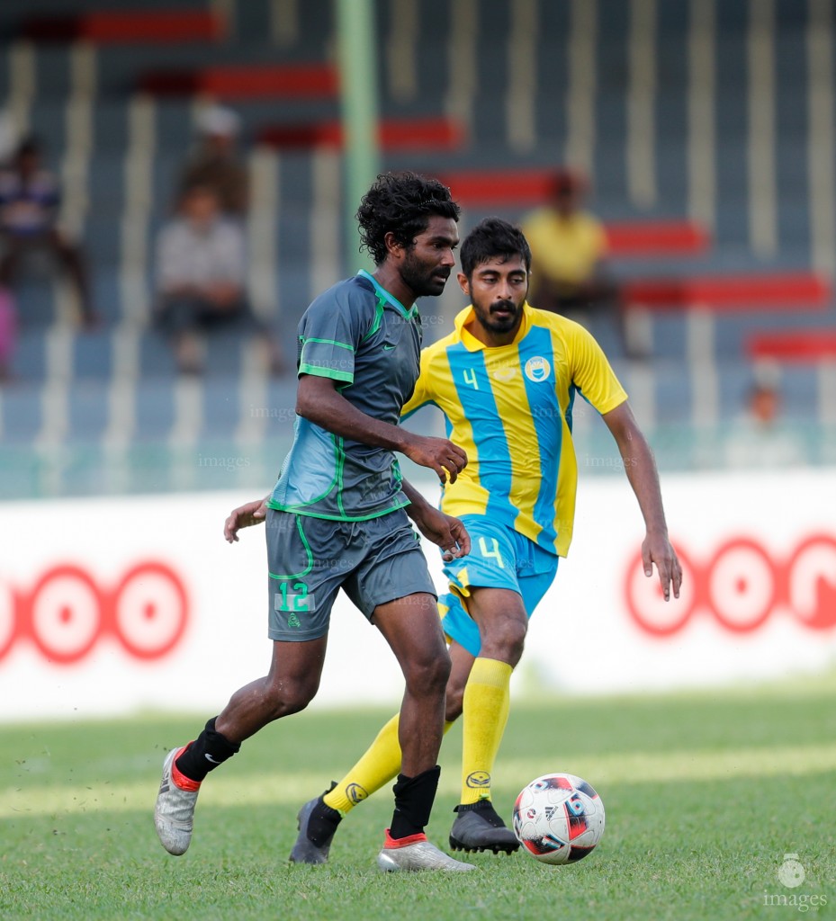 Club Green Street vs Club Valencia in Male' League in Male', Maldives, Sunday, March 05, 2017.(Images.mv Photo/ Mohamed Ahsan).  The match ended in 1 - 1 draw