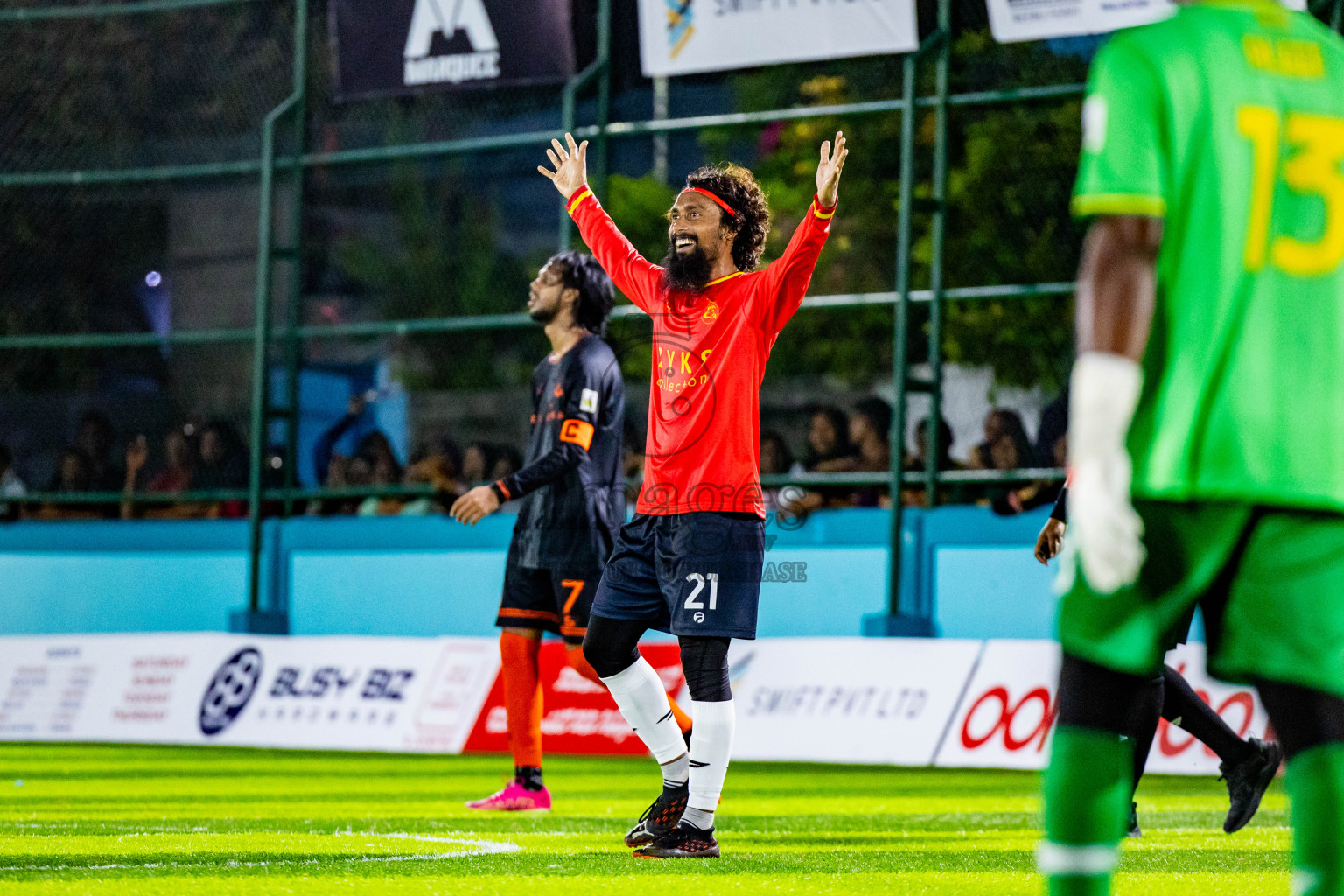 Dee Ess Kay vs Kovigoani in Final of Laamehi Dhiggaru Ekuveri Futsal Challenge 2024 was held on Wednesday, 31st July 2024, at Dhiggaru Futsal Ground, Dhiggaru, Maldives Photos: Nausham Waheed / images.mv