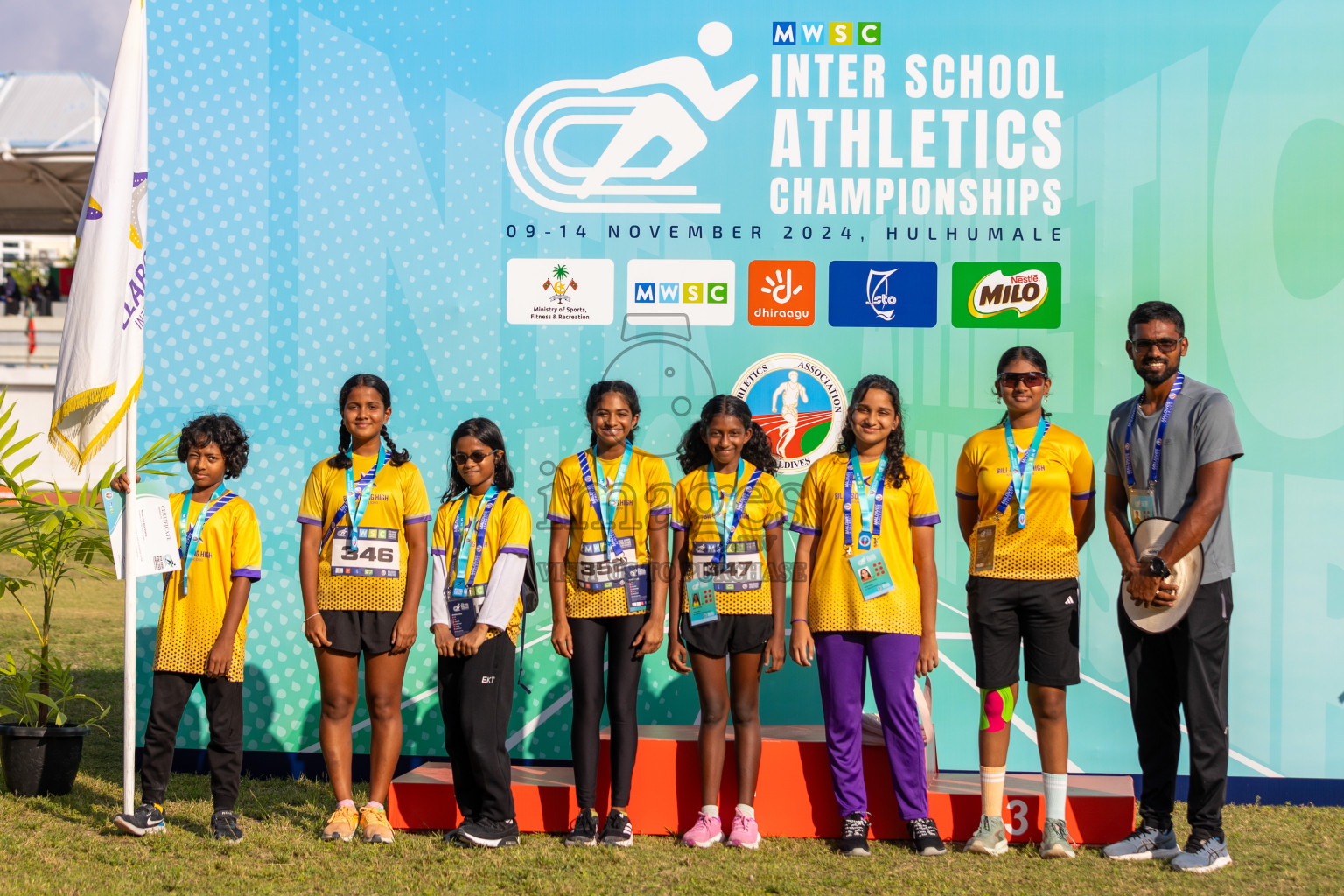 MWSC Interschool Athletics Championships 2024 - Day 3
Day 3 of MWSC Interschool Athletics Championships 2024 held in Hulhumale Running Track, Hulhumale, Maldives on Monday, 11th November 2024. Photos by: Ismail Thoriq / Images.mv