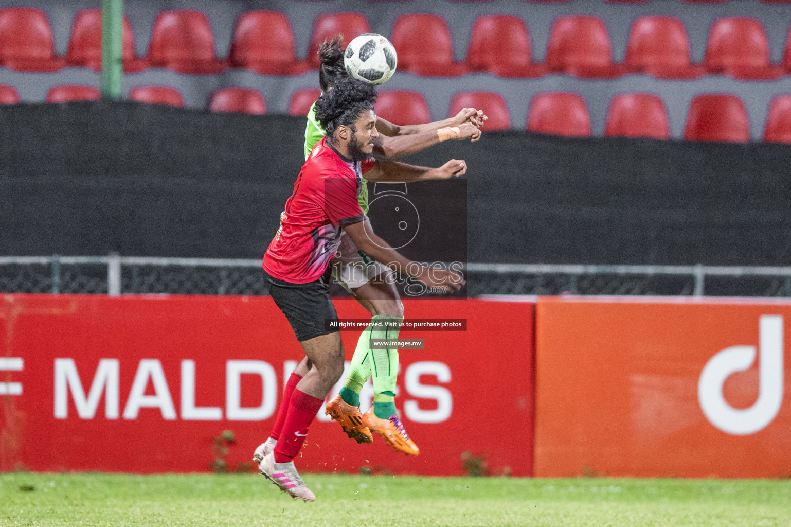 Green Streets vs Foakaidhoo FC in in Dhiraagu Dhivehi Premier League held in Male', Maldives on 25th October 2019 Photos: Suadh Abdul Sattar/images.mv