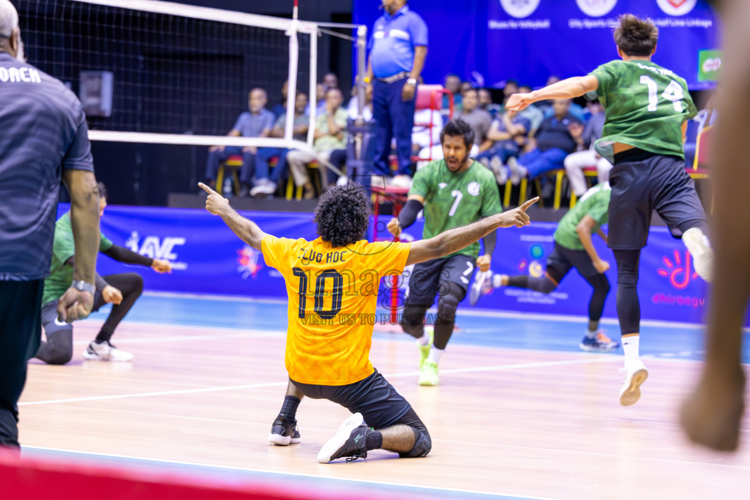 Final of MILO VAM Cup 2024 (Men's Division) was held in Social Center Indoor Hall on Monday, 4th November 2024. 
Photos: Ismail Thoriq / images.mv