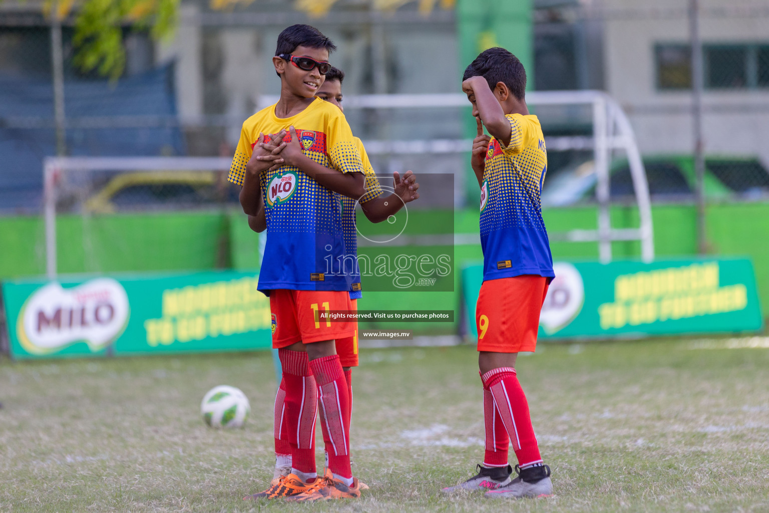 Day 2 of MILO Academy Championship 2023 (U12) was held in Henveiru Football Grounds, Male', Maldives, on Saturday, 19th August 2023. Photos: Shuu / images.mv