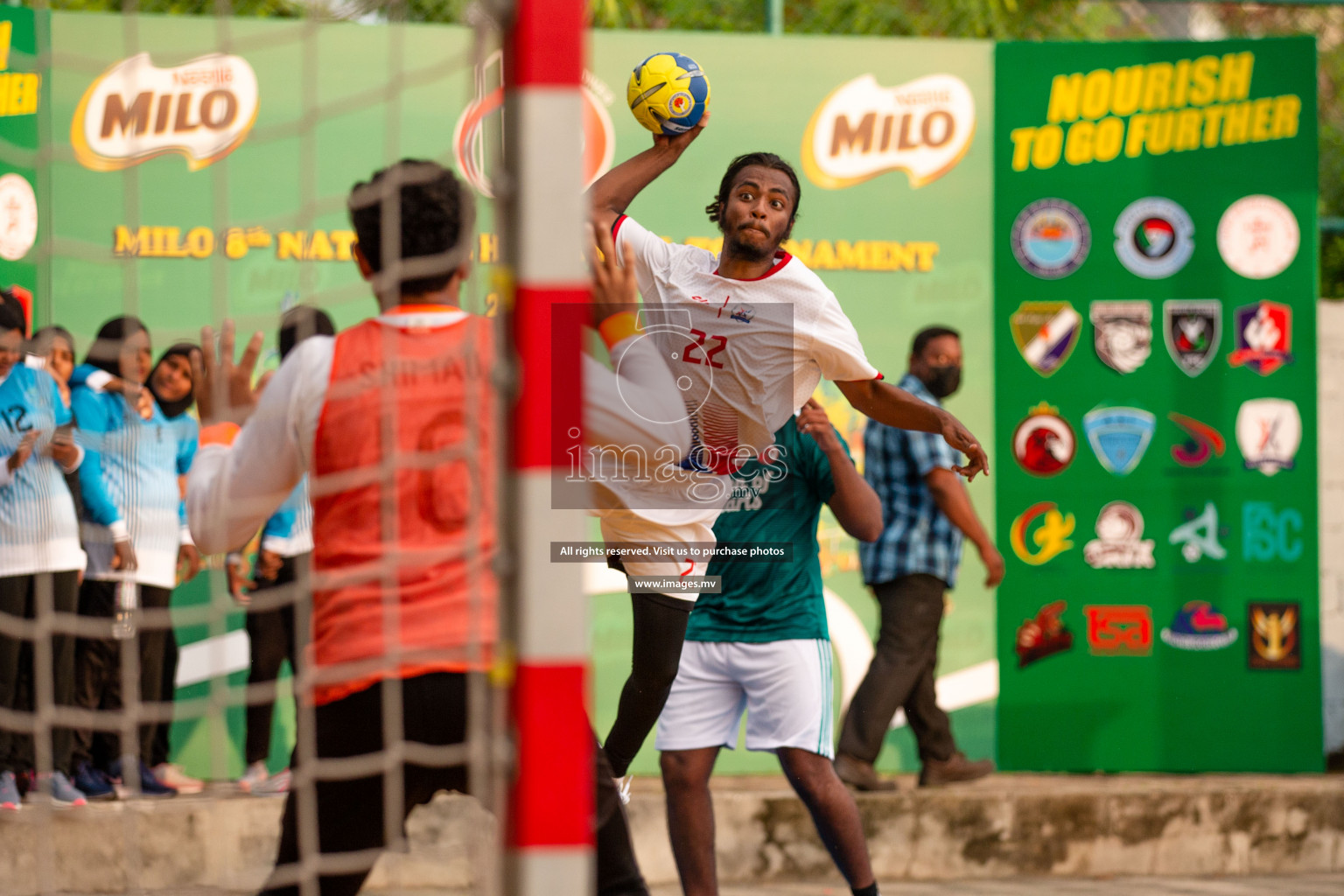 Milo 8th National Handball Tournament Day3, 17th December 2021, at Handball Ground, Male', Maldives. Photos by Shuu Abdul Sattar