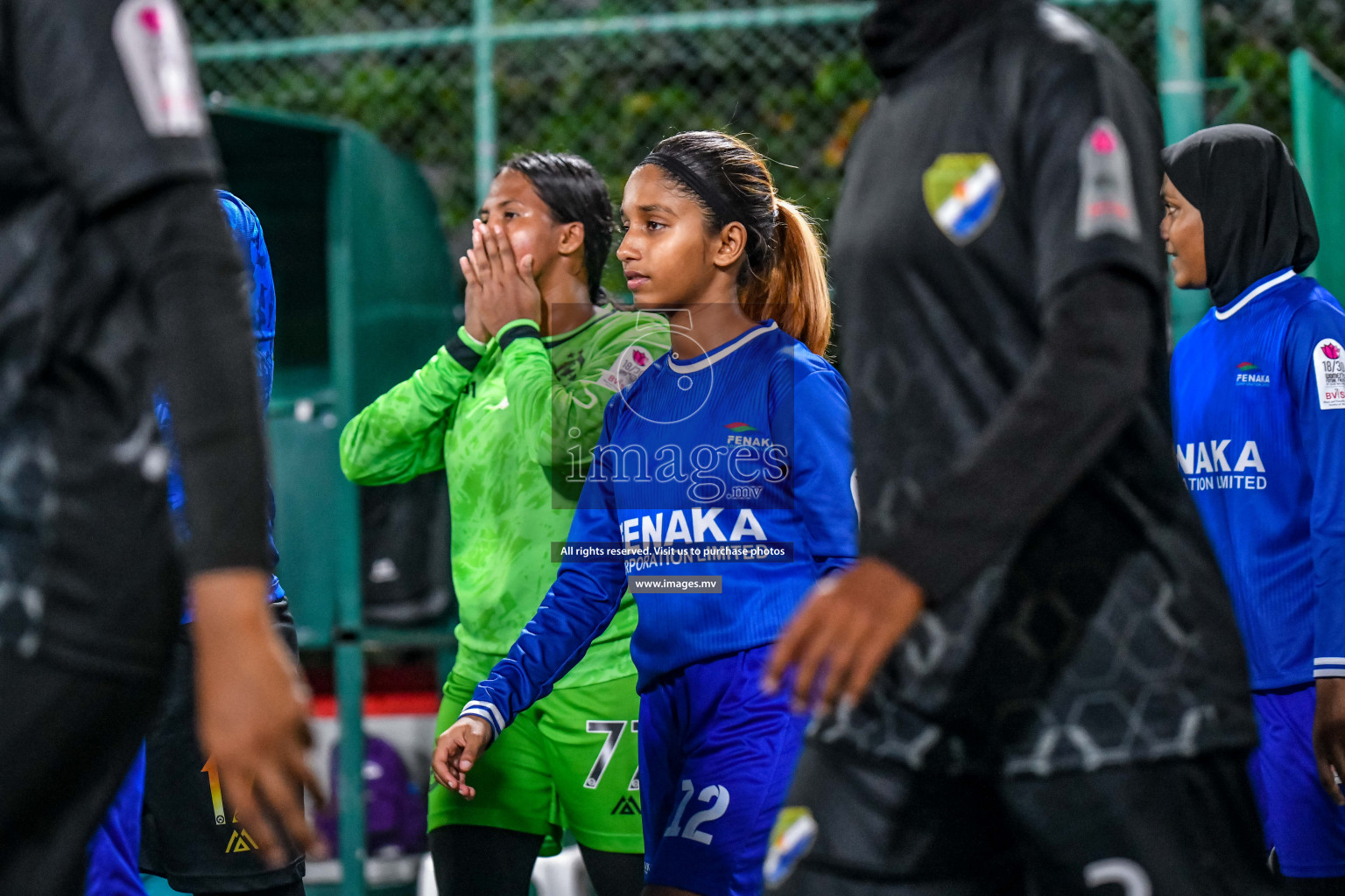 Opening of Eighteen Thirty Women's Futsal Fiesta 2022 was held in Hulhumale', Maldives on Saturday, 8th October 2022. Photos: Nausham Waheed / images.mv