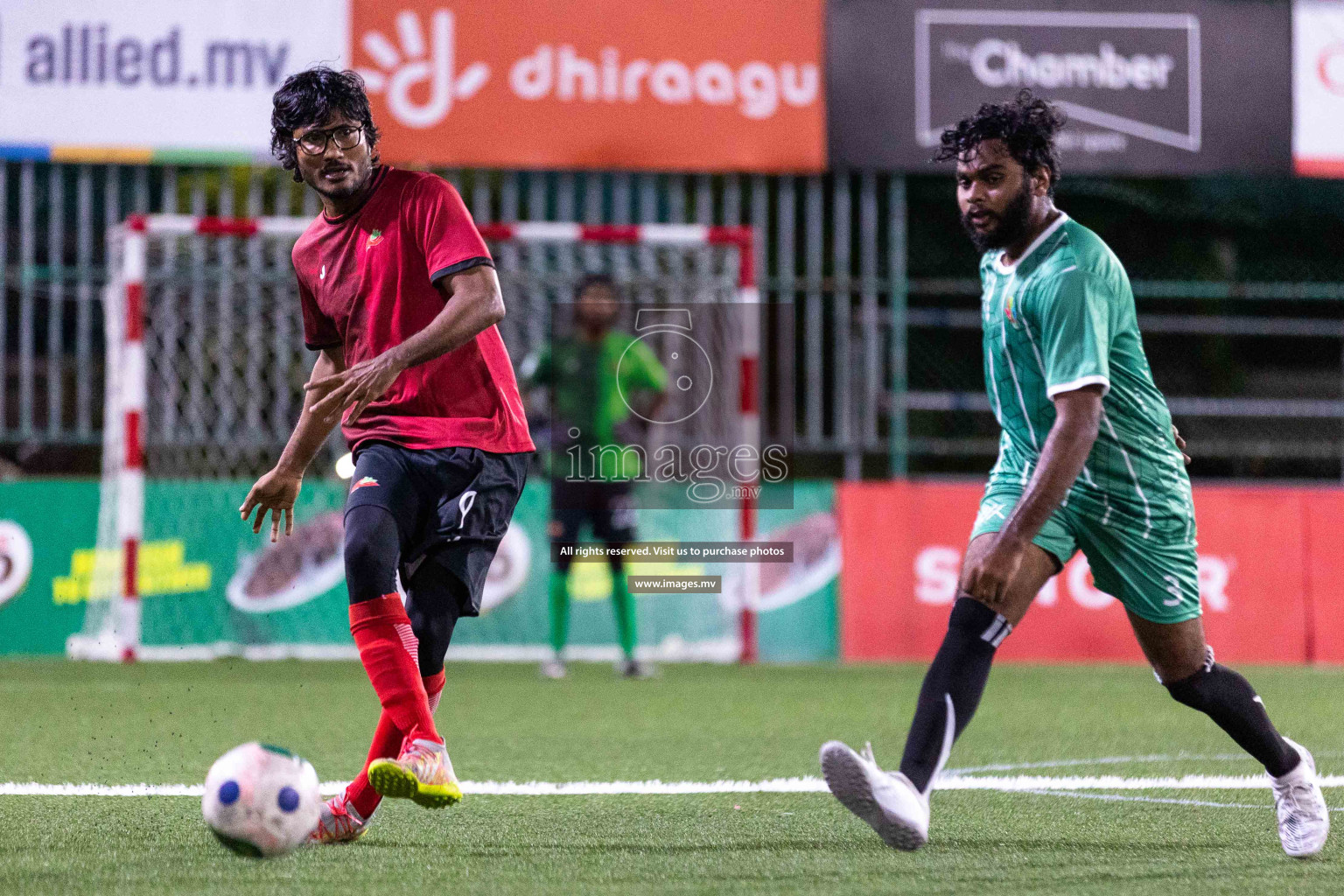 ACC RC vs CLUB MYS in Club Maldives Cup Classic 2023 held in Hulhumale, Maldives, on Tuesday, 01st August 2023 Photos: Ismail Thoriq / images.mv