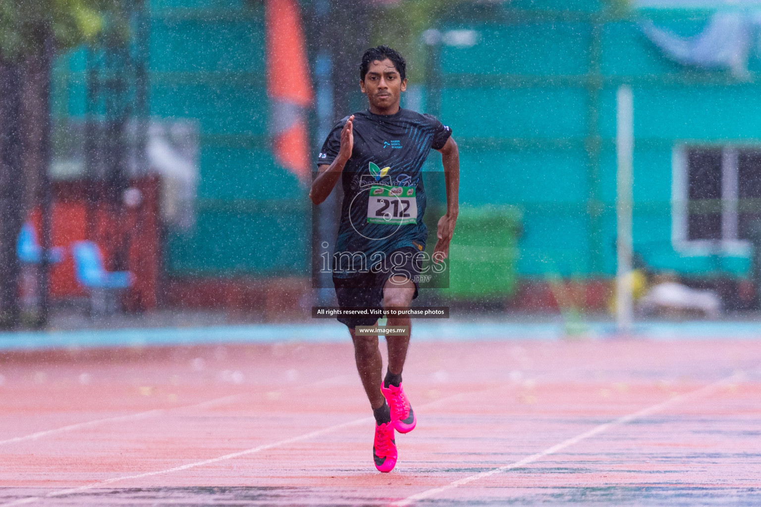 Day 2 of National Athletics Championship 2023 was held in Ekuveni Track at Male', Maldives on Friday, 24th November 2023. Photos: Nausham Waheed / images.mv