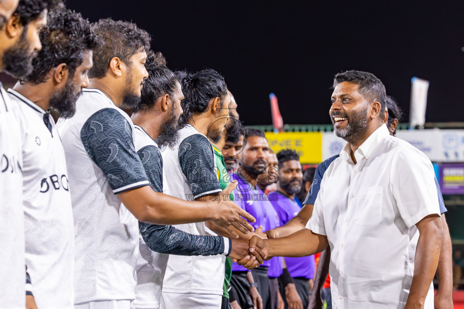 Vilimale vs L Gan in Semi Finals of Golden Futsal Challenge 2024 which was held on Friday, 1st March 2024, in Hulhumale', Maldives.
Photos: Ismail Thoriq / images.mv