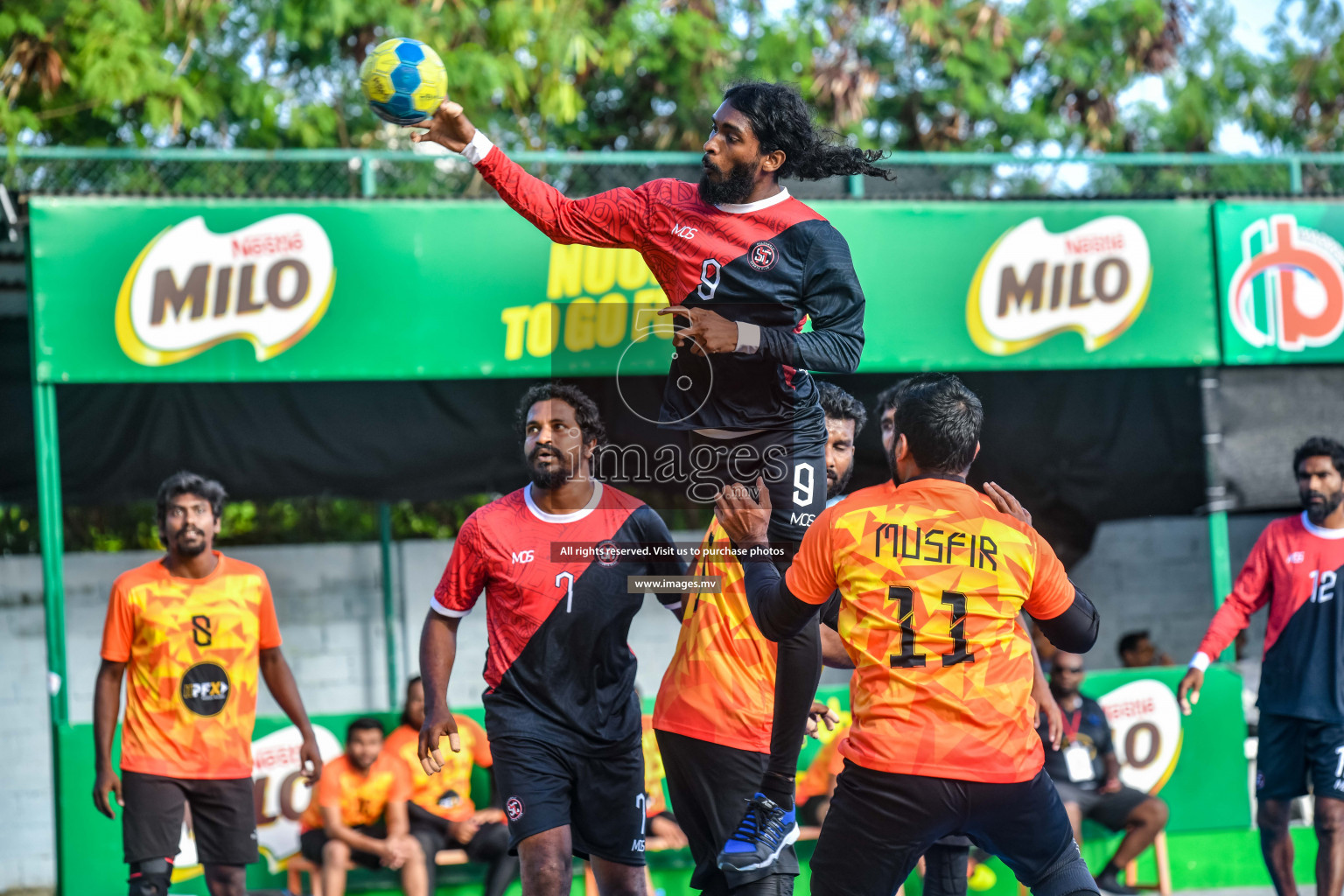 Milo 9th Handball Maldives Championship 2022 Day 1 held in Male', Maldives on 17th October 2022 Photos By: Nausham Waheed /images.mv