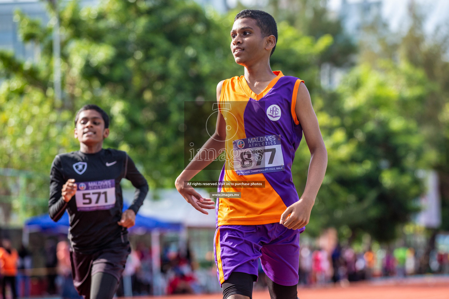 Day 2 of Inter-School Athletics Championship held in Male', Maldives on 24th May 2022. Photos by: Nausham Waheed / images.mv