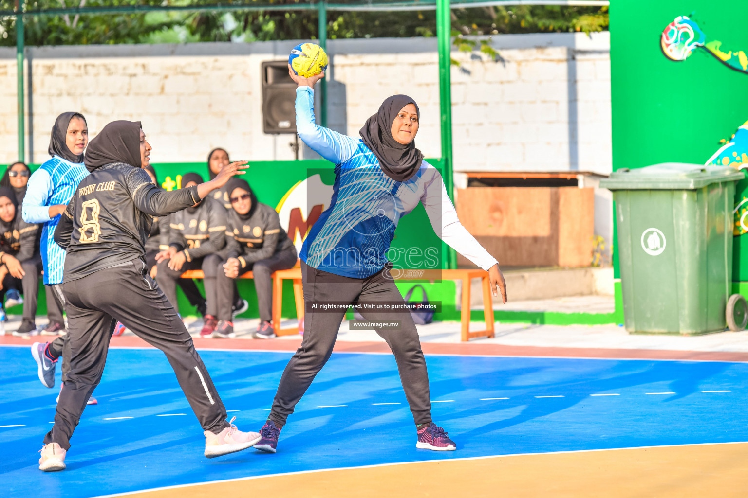 Day 9 of Milo 6th Inter Office Handball Tournament 2022 - Photos by Nausham Waheed