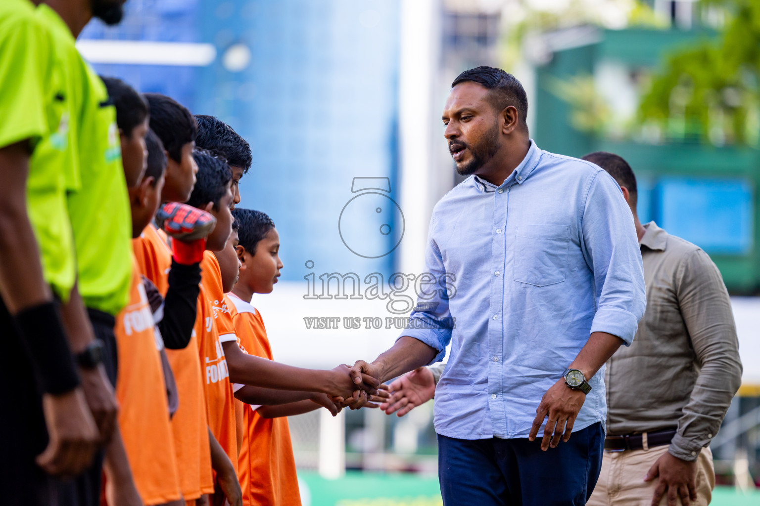 Day 3 of MILO Academy Championship 2025 (U-12) was held at Henveiru Stadium in Male', Maldives on Saturday, 3rd May 2025. Photos: Nausham Waheed / images.mv