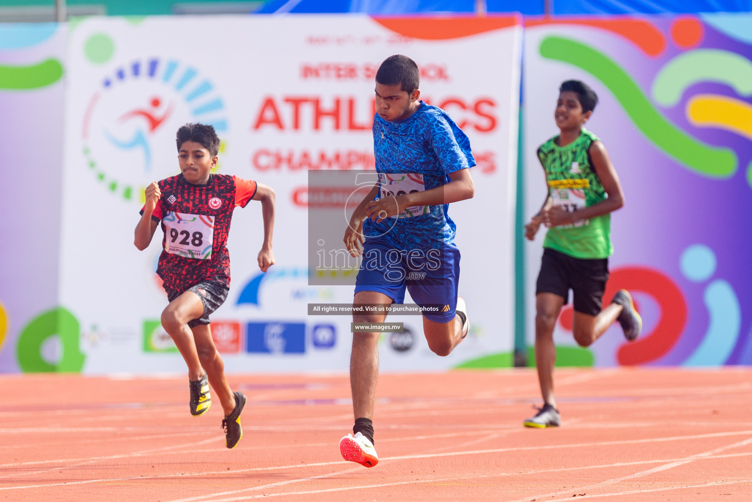 Day two of Inter School Athletics Championship 2023 was held at Hulhumale' Running Track at Hulhumale', Maldives on Sunday, 15th May 2023. Photos: Shuu/ Images.mv