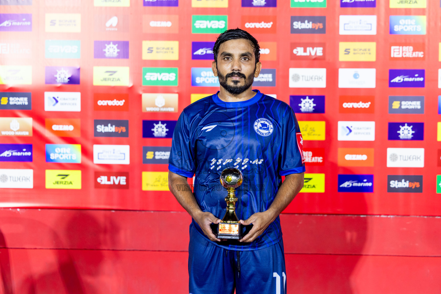 GA Maamendhoo VS GA Villingili in Day 8 of Golden Futsal Challenge 2025 was held on Sunday, 12th January 2025, in Hulhumale', Maldives Photos: Nausham Waheed , Ismail Thoriq / images.mv