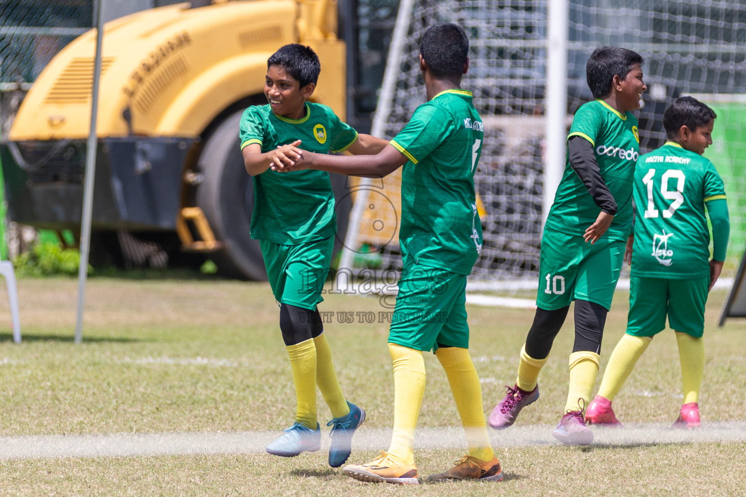 Day 3 of MILO Academy Championship 2024 - U12 was held at Henveiru Grounds in Male', Maldives on Thursday, 7th July 2024. Photos: Shuu Abdul Sattar / images.mv