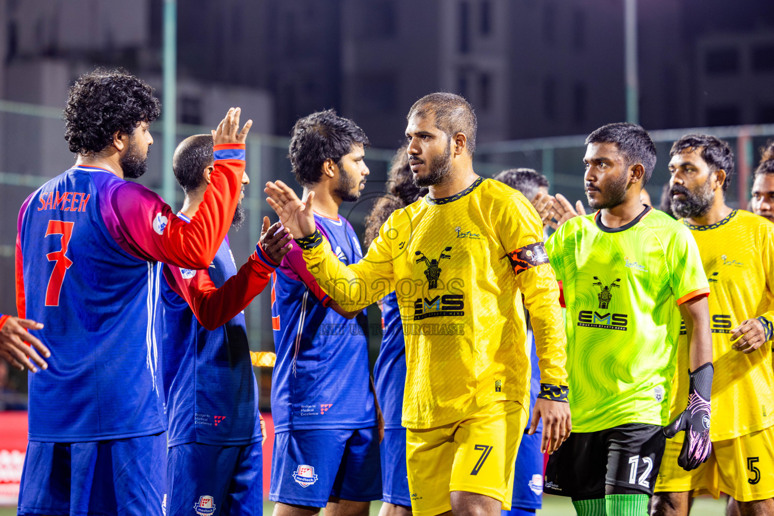 Antrac vs Medtech in Day 6 of Office League 2025 was held on Monday, 21st April 2025 in Hulhumale', Maldives. Photos: Nausham Waheed / images.mv