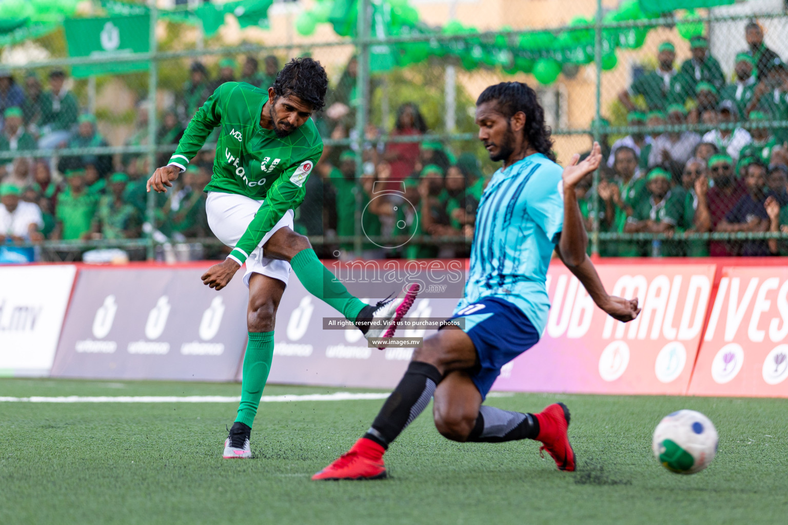 Club Urbanco vs MACL in Club Maldives Cup 2023 held in Hulhumale, Maldives, on Sunday, 16th July 2023 Photos: Ismail Thoriq / images.mv