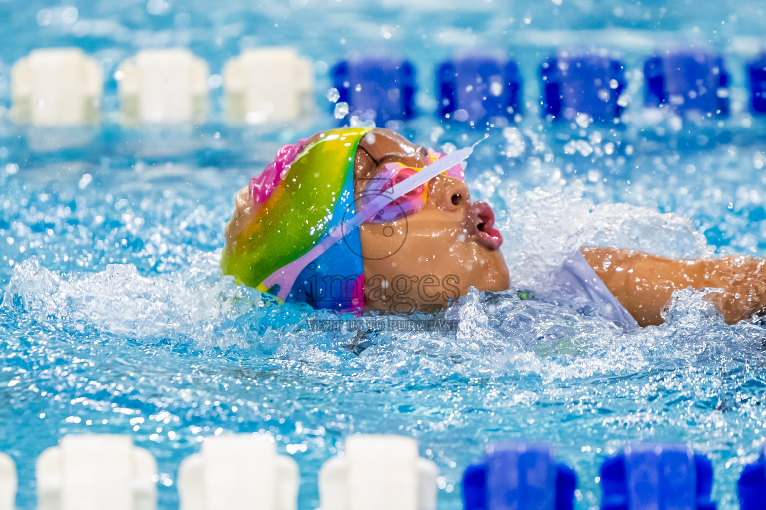 Day 1 of BML 6th National Kids Swimming Kids Festival 2025 held in Hulhumale', Maldives on Monday, 3rd November 2025. Photos: Nausham Waheed / images.mv