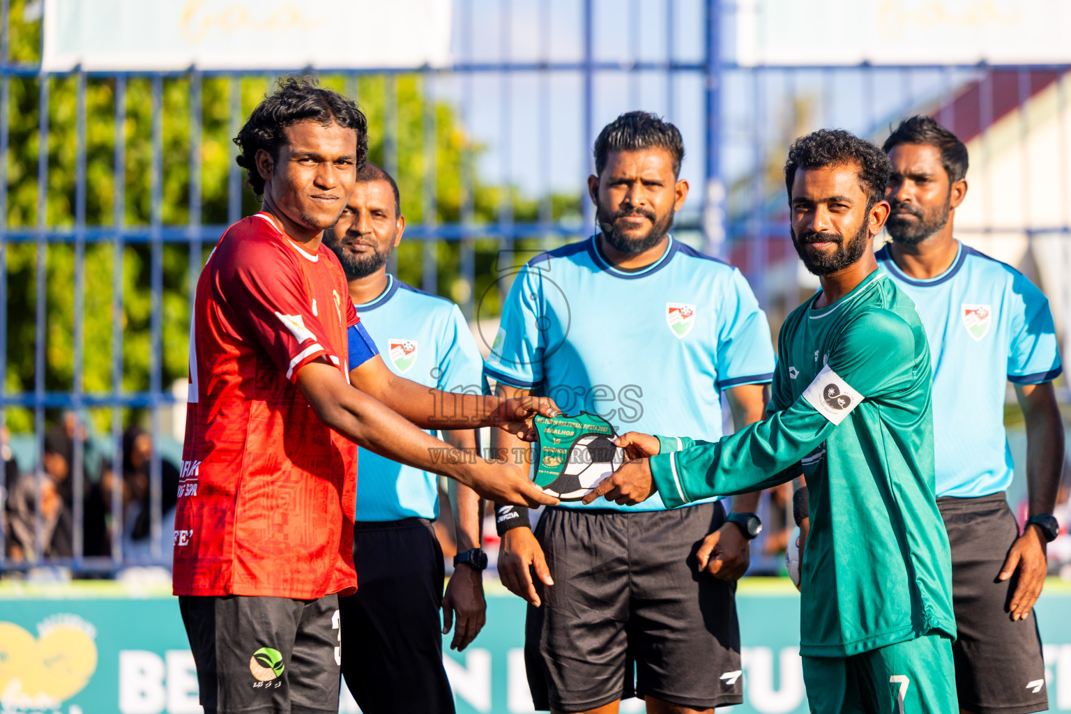 Maalhos vs Goidhoo in Day 6 of Better in Baa Futsal Fiesta 2025 Men's division held in B. Eydhafushi, Maldives on Monday, 10th November 2025. Photos: Nausham Waheed / images.mv