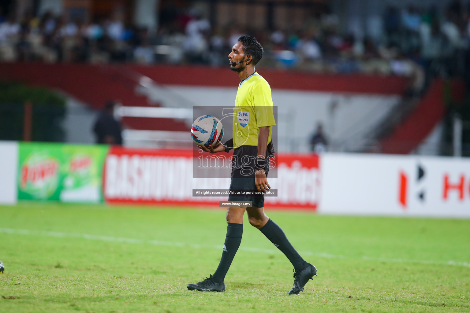 Lebanon vs India in the Semi-final of SAFF Championship 2023 held in Sree Kanteerava Stadium, Bengaluru, India, on Saturday, 1st July 2023. Photos: Nausham Waheed, Hassan Simah / images.mv