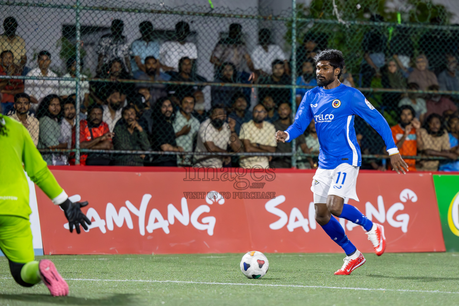 STELCO RC vs Dhiraagu in Club Maldives Cup 2024 held in Rehendi Futsal Ground, Hulhumale', Maldives on Wednesday, 2nd October 2024.
Photos: Ismail Thoriq / images.mv