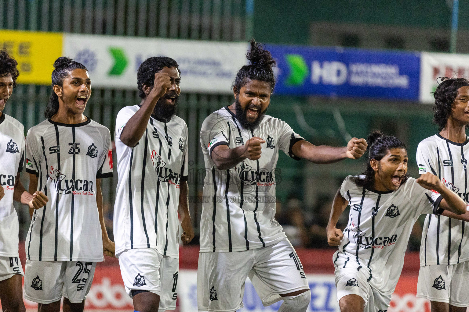 HDh Nellaidhoo VS HDh Nolhivaranfaru in Day 14 of Golden Futsal Challenge 2024 was held on Sunday, 28th January 2024, in Hulhumale', Maldives Photos: Nausham Waheed / images.mv