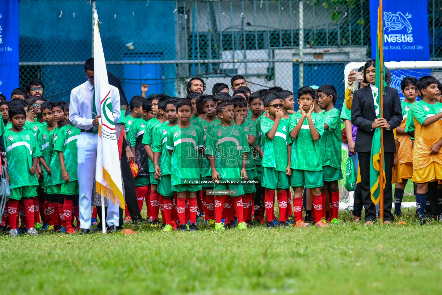 Day 1 of Milo Kids Football Fiesta 2022 was held in Male', Maldives on 19th October 2022. Photos: Nausham Waheed/ images.mv