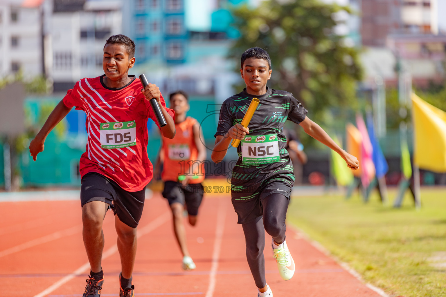 Day 4 of MILO Athletics Association Championship was held on Friday, 8th March 2024 in Male', Maldives. Photos: Hasna Hussain