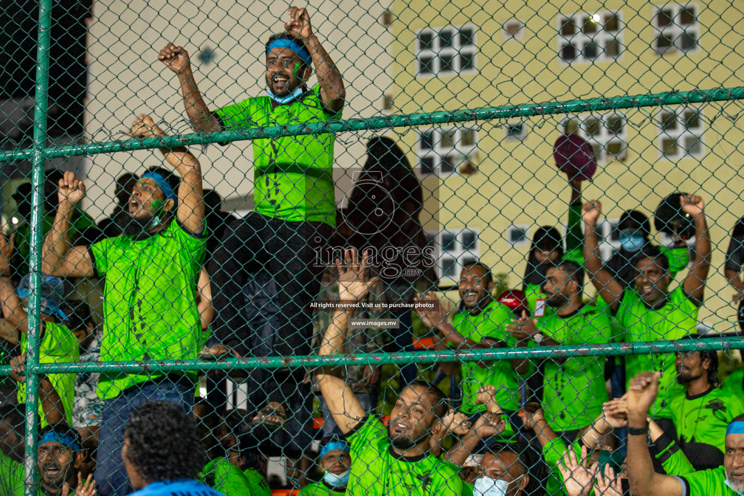 Team FSM vs Club HDC in the Quarter Finals of Club Maldives 2021 held at Hulhumale;, on 12th December 2021 Photos: Nasam / images.mv