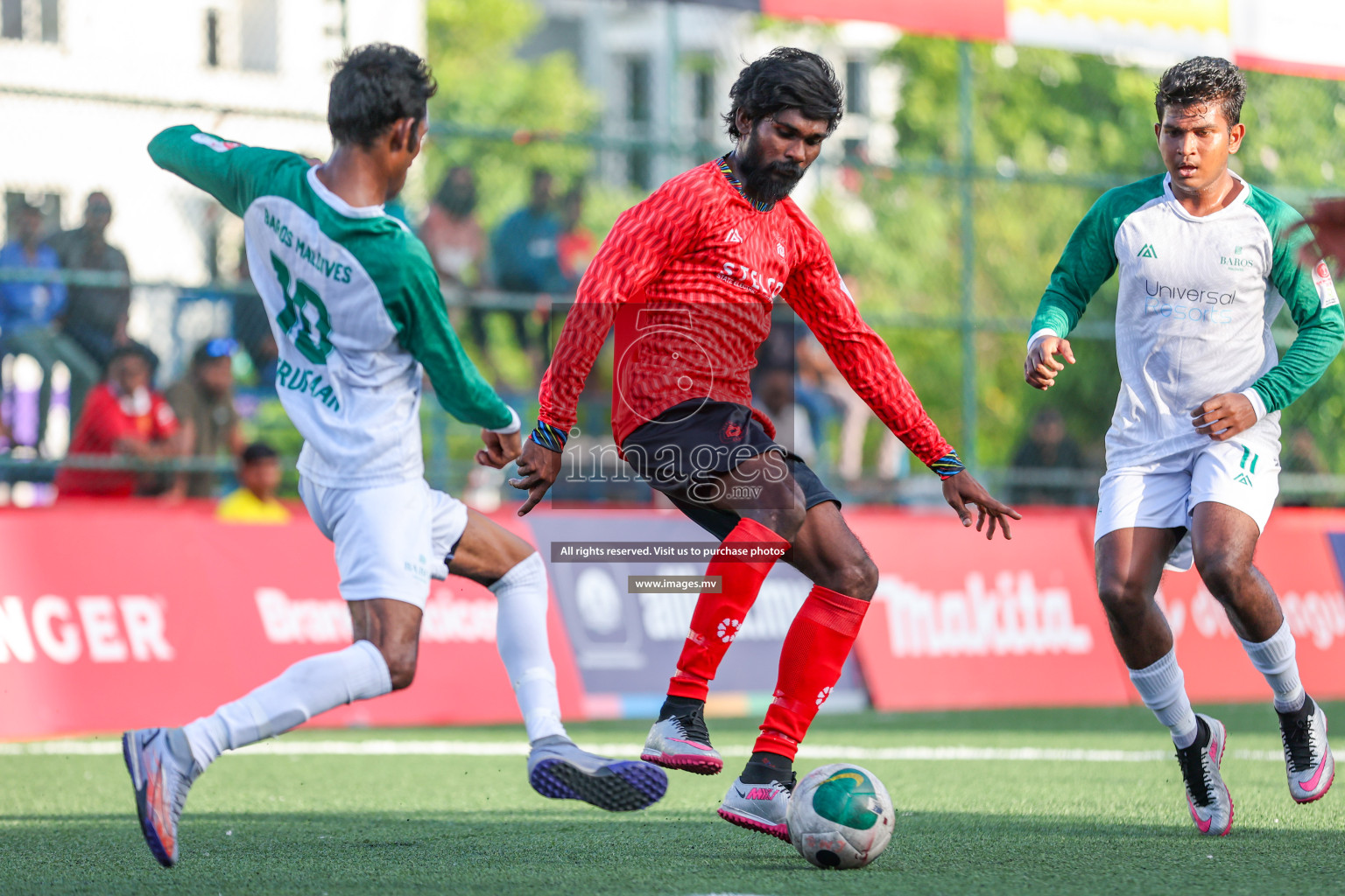 Stelco Club vs Baros Maldives in Club Maldives Cup 2023 held in Hulhumale, Maldives, on Thursday, 27th July 2023 Photos: Nausham Waheed/ images.mv