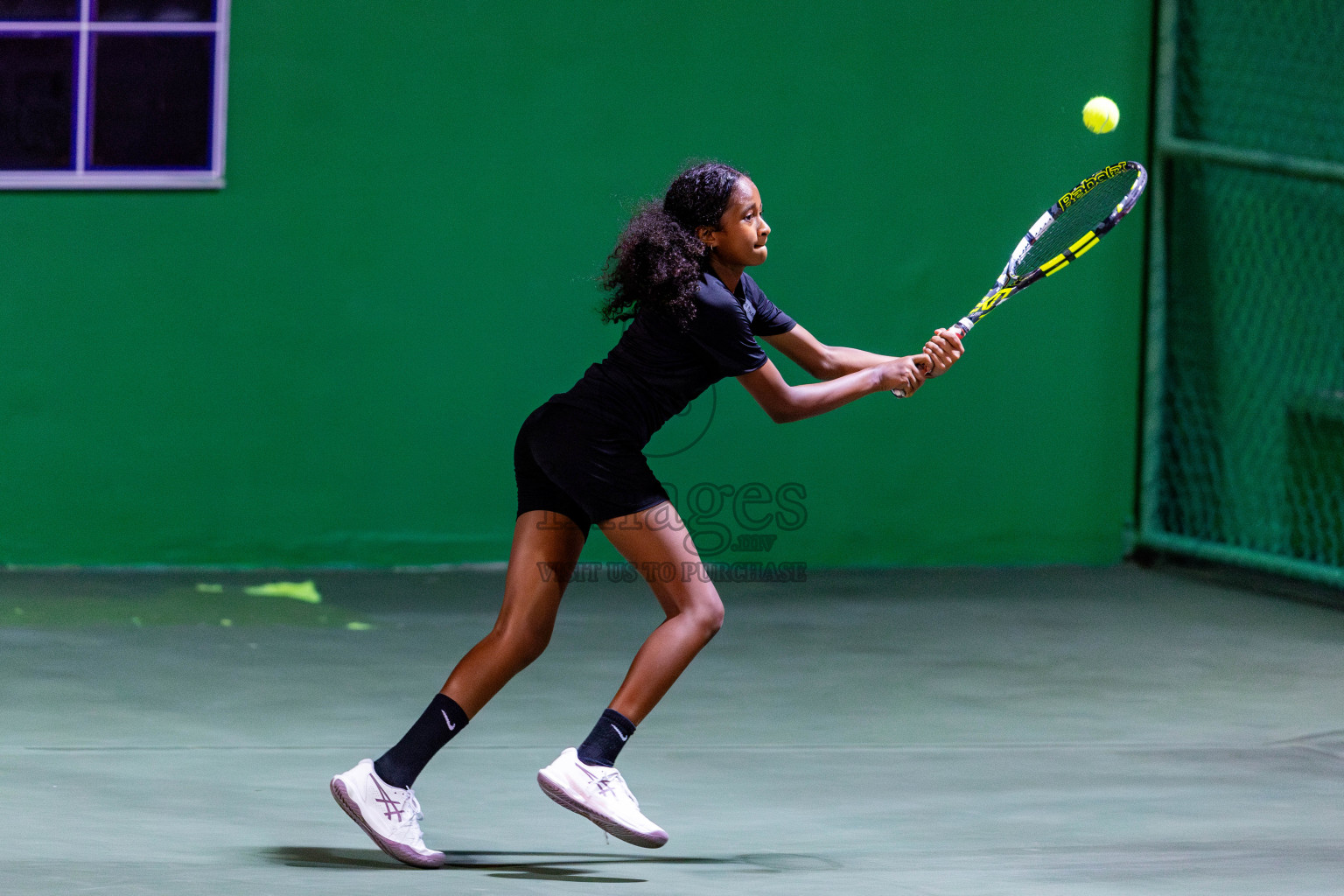 Day 2 of ATF Maldives Junior Open Tennis was held in Male' Tennis Court, Male', Maldives on Tuesday, 10th December 2024. Photos: Nausham Waheed / images.mv