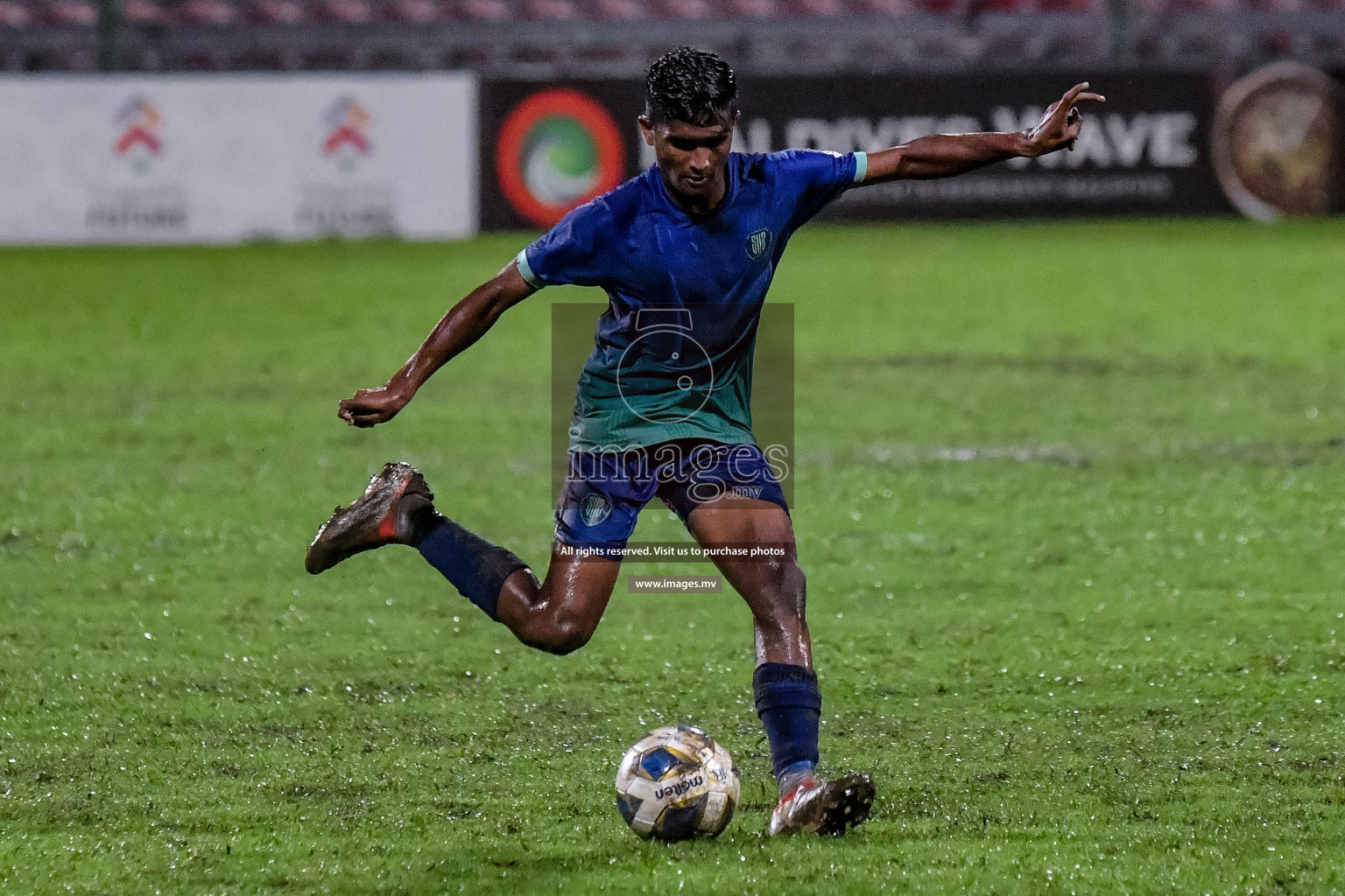 Super United Sports vs Da Grande in Dhivehi Premier League Qualification 22 on 30th Aug 2022, held in National Football Stadium, Male', Maldives Photos: Nausham Waheed / Images.mv