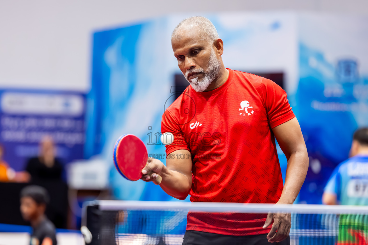 Day 1 of 1st Thoddoo Masters Table Tennis Tournament was held on Thursday, 21st August 2025 in AA Thoddoo, Maldives. Photos: Nausham Waheed / images.mv