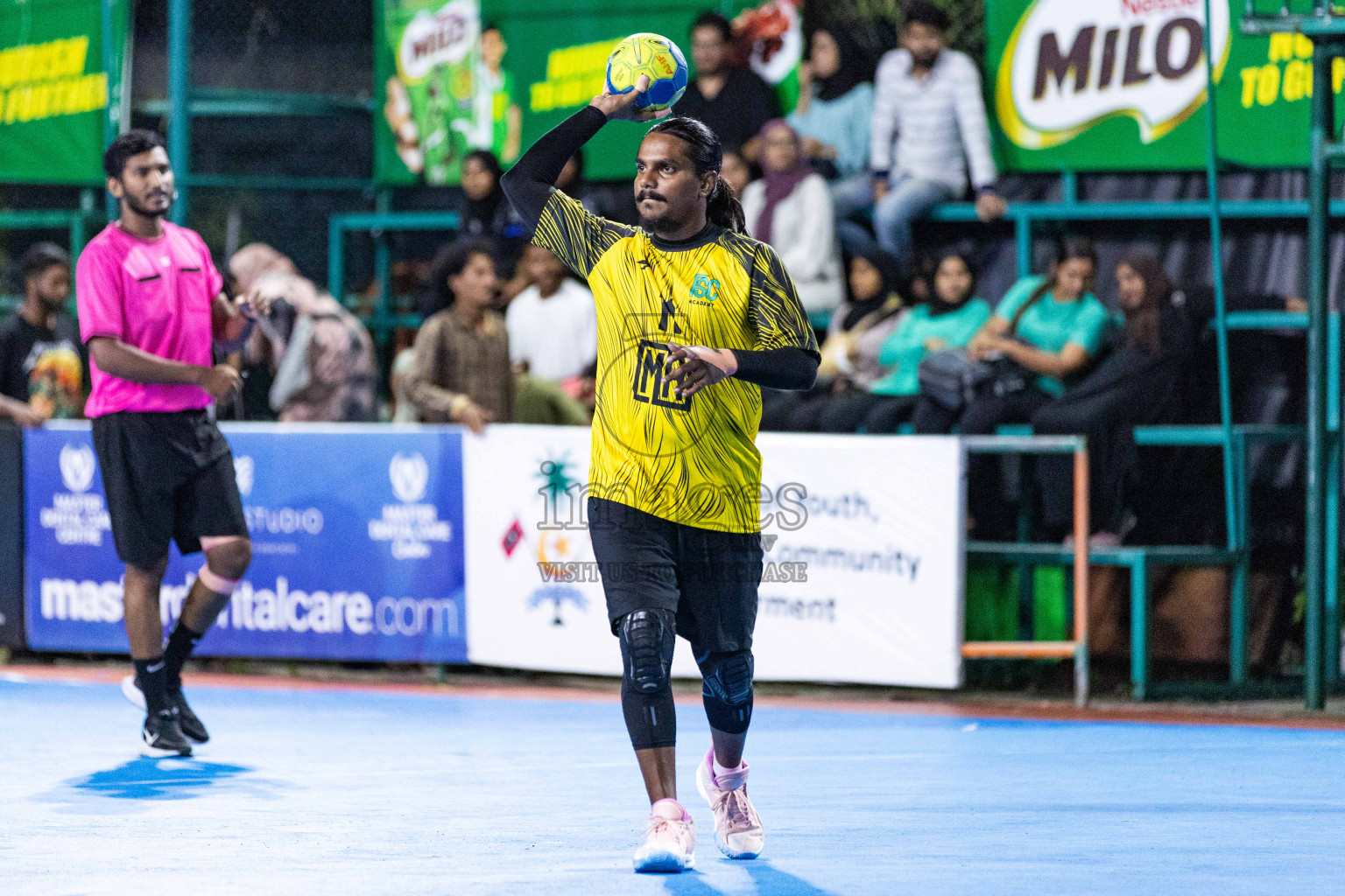 Day 11 of 10th National Handball Tournament 2023, held in Handball ground, Male', Maldives on Friday, 8th December 2023 Photos: Nausham Waheed/ Images.mv