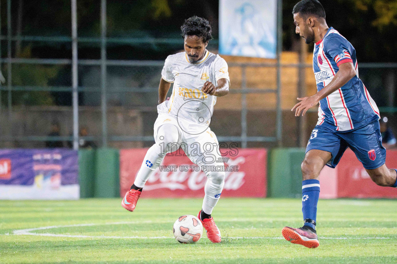 Maahinne UTD VS Lecrose SC in Day 2 - Fonadhoo Youth Futsal Challenge 2025 held in Fonadhoo Futsal Stadium, L. Fonadhoo, Maldives on Monday, 27th October 2025 Photos: Arif Rasheed / images.mv