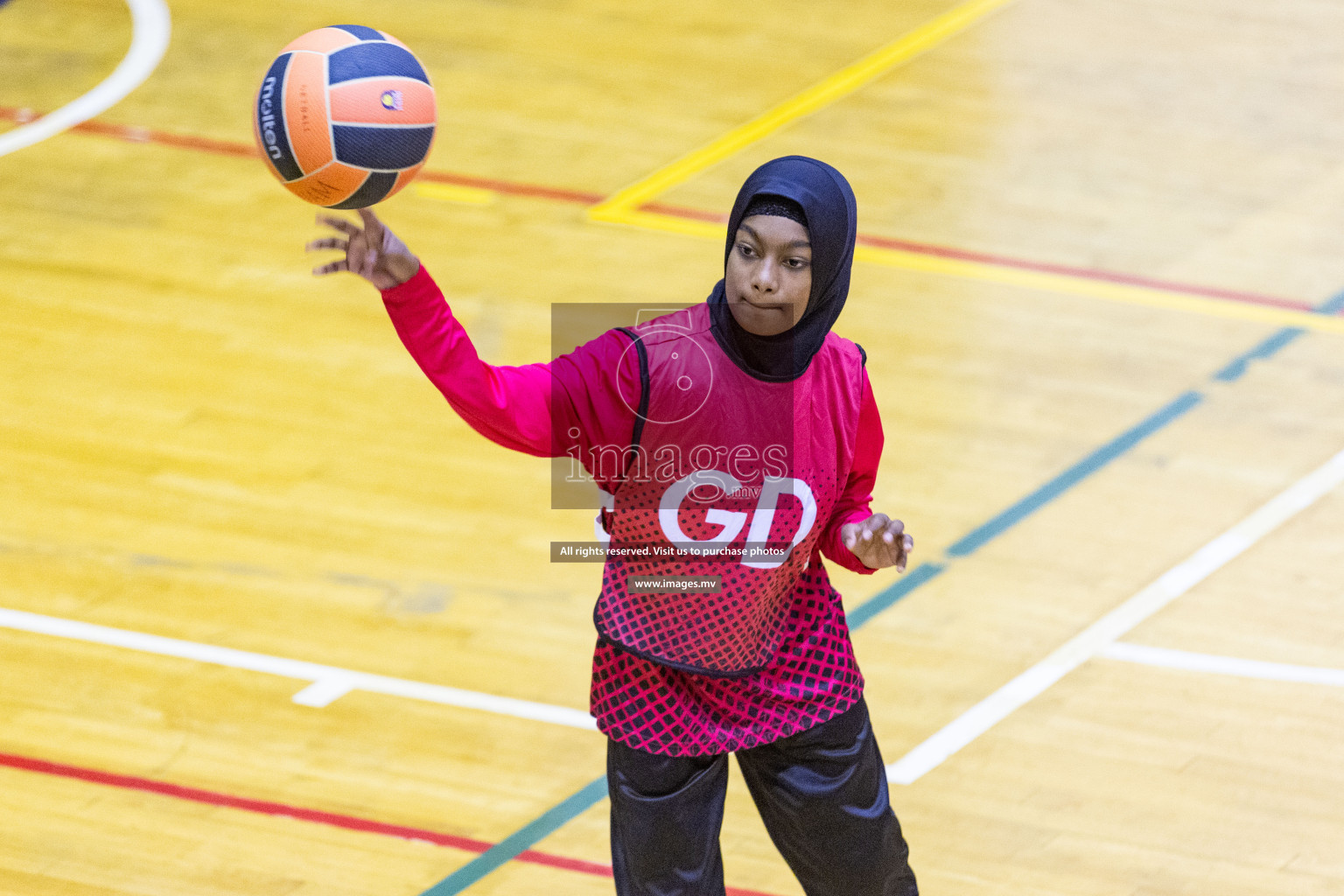 Day5 of 24th Interschool Netball Tournament 2023 was held in Social Center, Male', Maldives on 31st October 2023. Photos: Nausham Waheed / images.mv