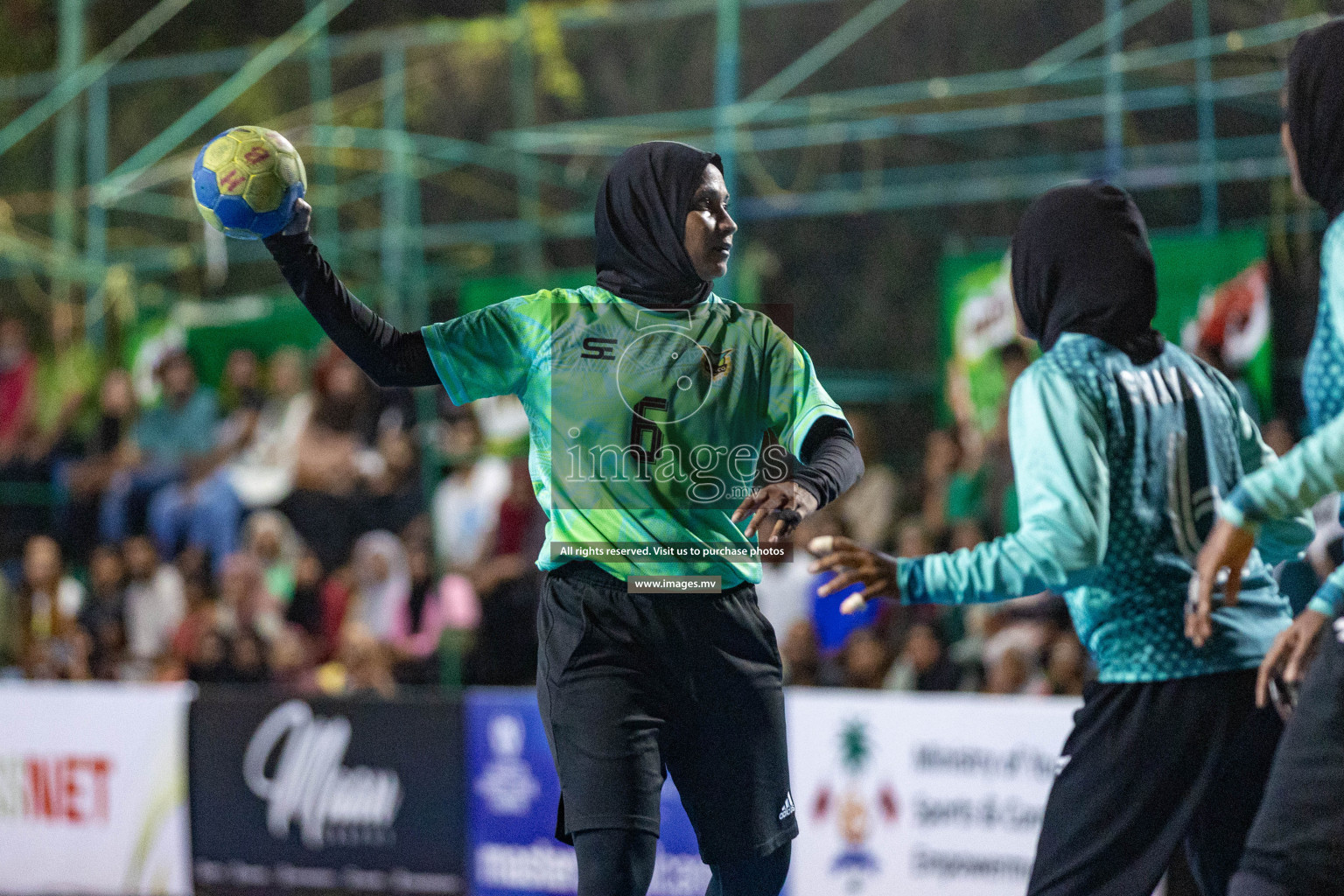 2nd Division Final of 7th Inter-Office/Company Handball Tournament 2023, held in Handball ground, Male', Maldives on Monday, 25th October 2023 Photos: Nausham Waheed/ Images.mv