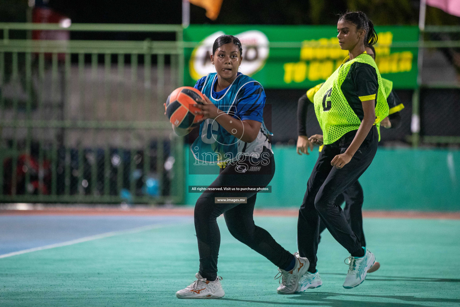 Day 7 of 20th Milo National Netball Tournament 2023, held in Synthetic Netball Court, Male', Maldives on 5th June 2023 Photos: Nausham Waheed/ Images.mv