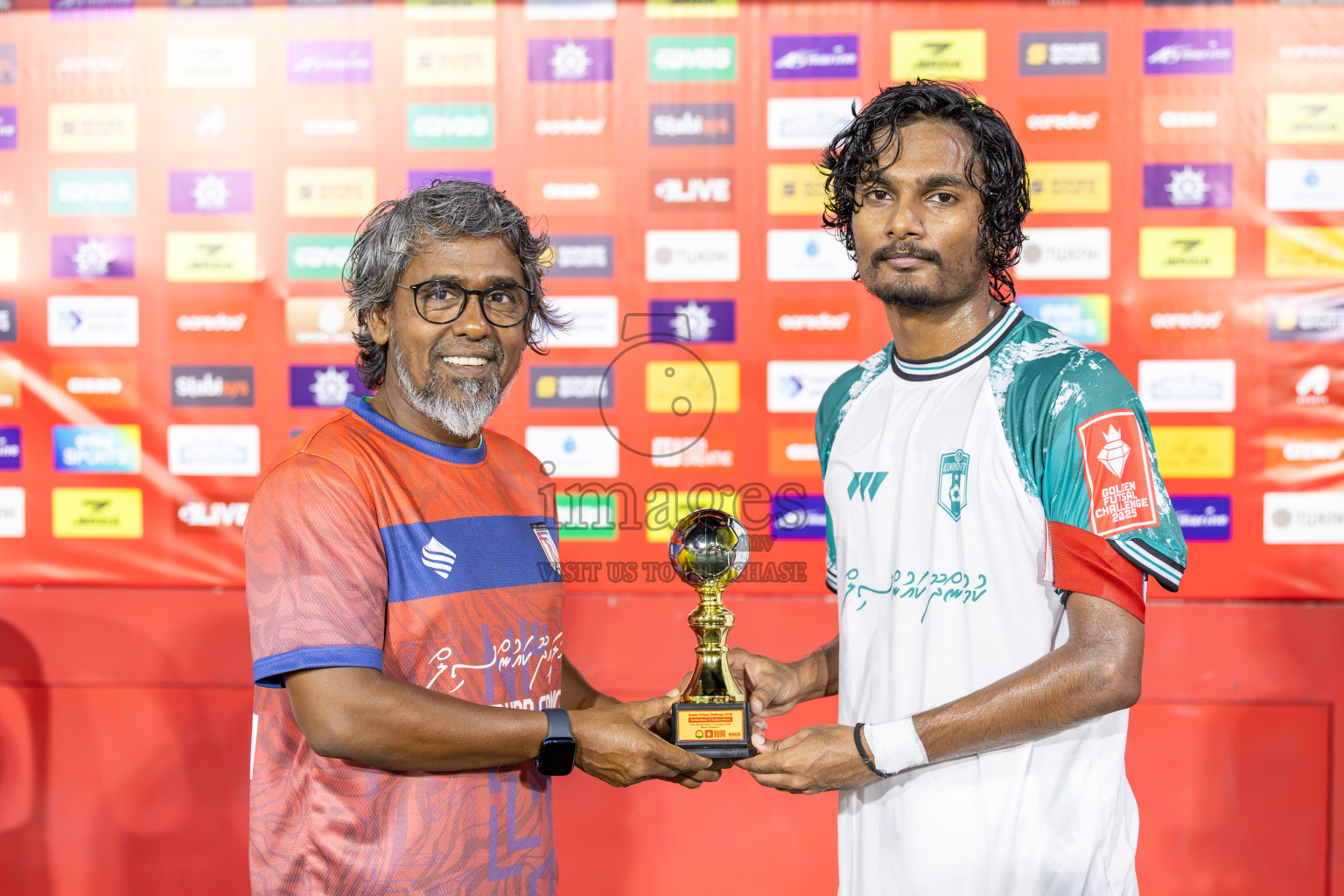 HDh Nellaidhoo vs HDh Kumundhoo in Day 1 of Golden Futsal Challenge 2025 on Sunday, 5th January 2025, in Hulhumale', Maldives
Photos: Ismail Thoriq / images.mv