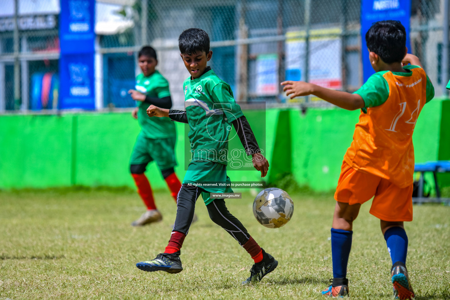 Day 3 of Milo Kids Football Fiesta 2022 was held in Male', Maldives on 21st October 2022. Photos: Nausham Waheed/ images.mv