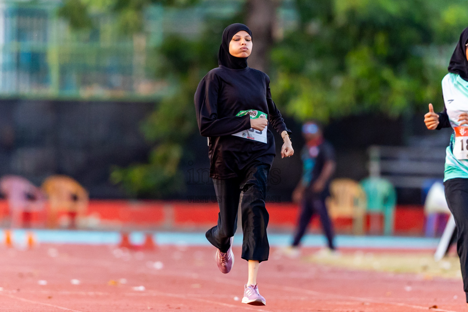 Day 2 of Inter-school Athletics Championship 2025 held in Ekuveni Synthetic Track, Male', Maldives on Tuesday, 07th October 2025. Photos by: Nausham Waheed / Images.mv